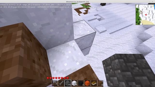 How to play Minetest #151- Let's Build a Snowman смотреть онлайн