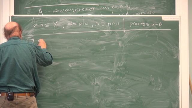 Функциональный анализ 2020. Лекция 2 смотреть онлайн