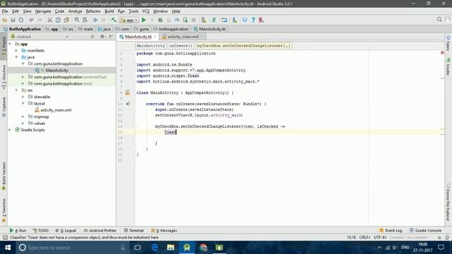 Using Checkbox in Kotlin | Android Tutorial | Kotlin Basics смотреть онлайн