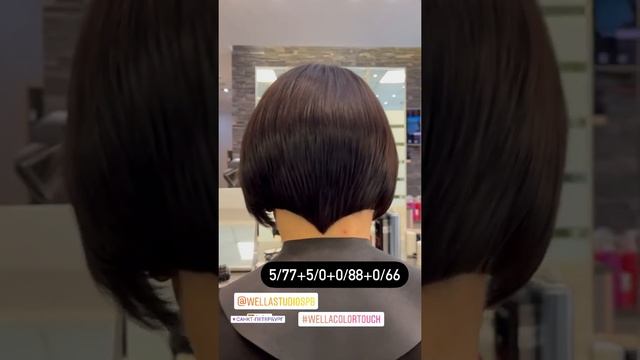 Окрашивание волос Wella Color Touch смотреть онлайн