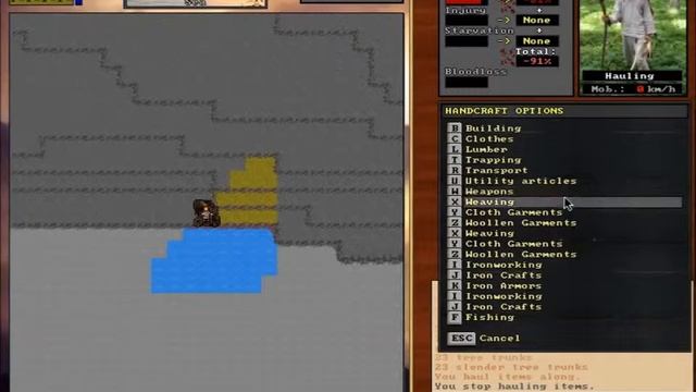 Unreal world RPG | S2 E5 | Cloth Weaving смотреть онлайн