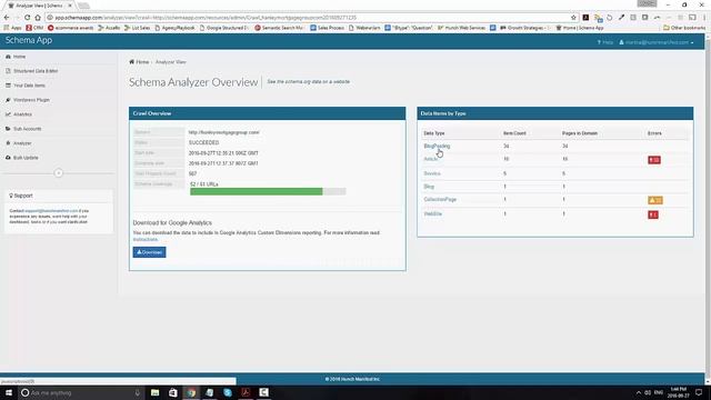 Structured Data Analyzer: Schema App Tutorial смотреть онлайн