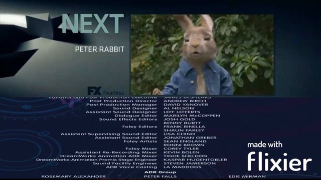 Home End Credits on FX/Peter Rabbit - FX Intro смотреть онлайн