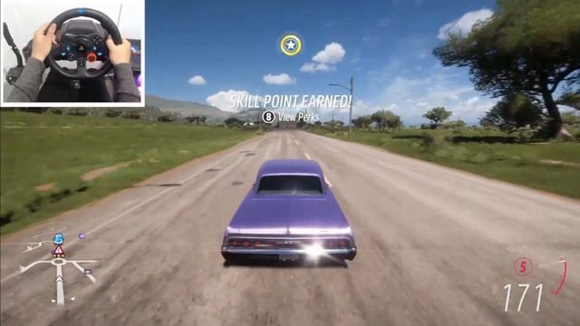 1500HP Dante Reyes Chevrolet Impala Fast X - Forza Horizon 5 | Steering Wheel Logitech G29 Gameplay смотреть онлайн