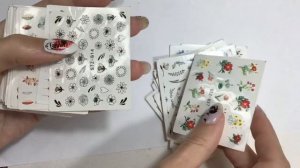 Распаковка посылки слайдеров для дизайна ногтей с Алиэкспрэсс ( Aliexpress)