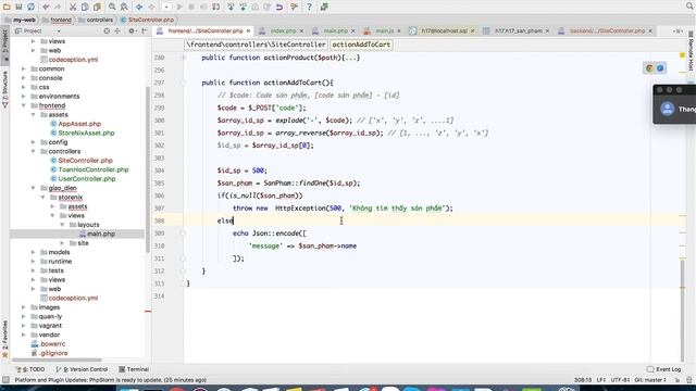 [YII2 - FRONTEND] - BÀI 7. ĐẶT HÀNG смотреть онлайн
