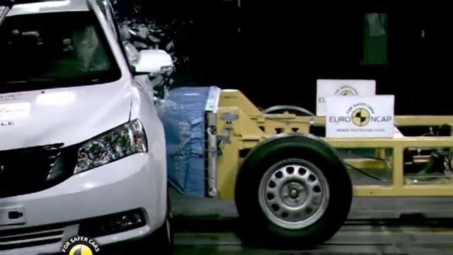 Geely Emgrand EC7 2011 Crash Test смотреть онлайн