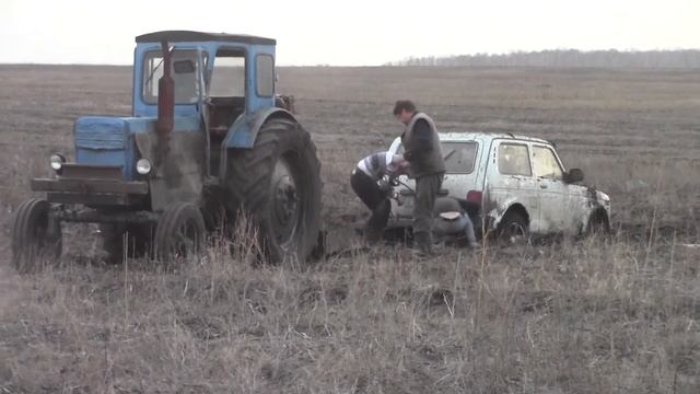 Нива 4х4 в поле смотреть онлайн