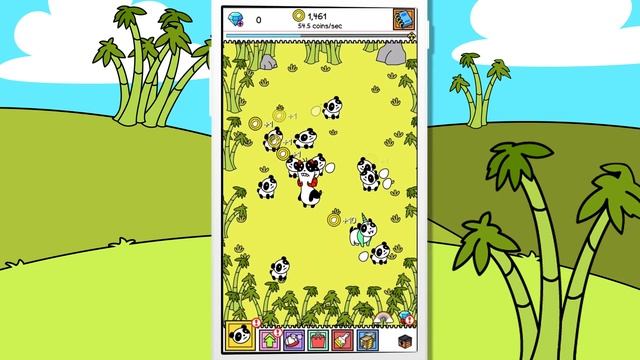 Panda Evolution - Panda Bear Clicker Game for Android and iPhone смотреть онлайн
