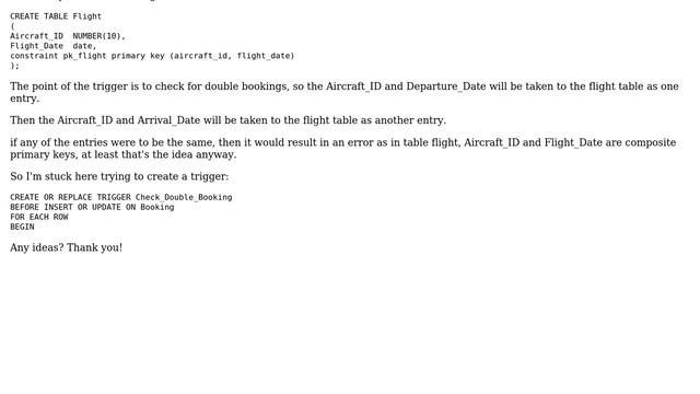 Databases: How to create a trigger that will insert values into another table twice? смотреть онлайн