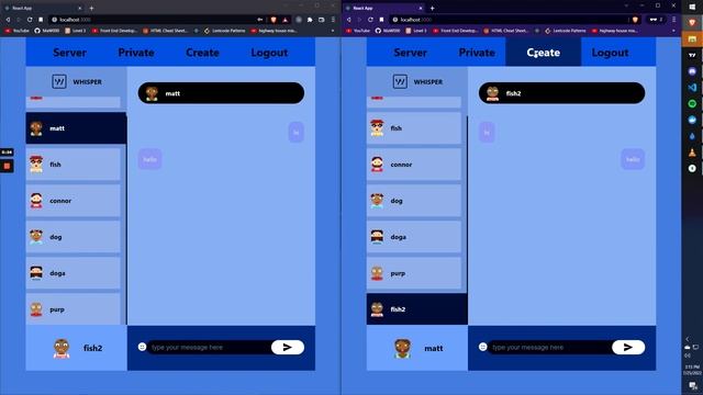 React Chat смотреть онлайн