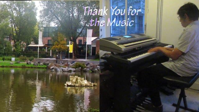 🙏Thank You For The Music 🙏 (cover) , piano & keyboard music , organist way of playing . смотреть онлайн