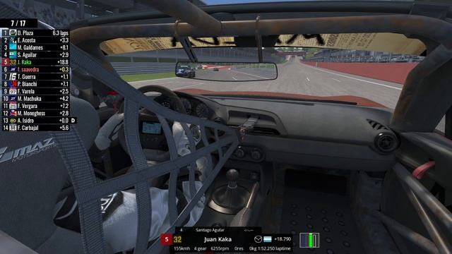 Assetto Corsa - Campeonato Mazda MX5  Cup - Red Bull Ring 16/5/2022 - 2da carrera