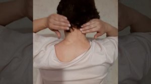 Самомассаж при шейном остеохондрозе
