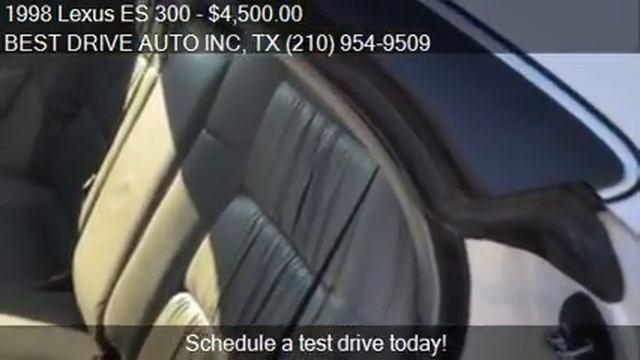 1998 Lexus ES 300 For Sale In San Antonio, TX 78251 At The B