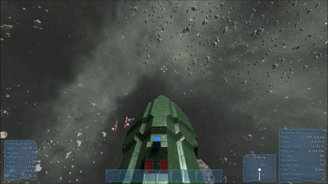 SPACE ENGINEERS CREATIONS: FUTURAMA PLANET EXPRESS SHIP смотреть онлайн