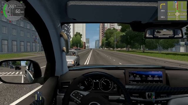 Lexus 570 в Сити Кар Драйвинг Топ Игра  #Citycardriving