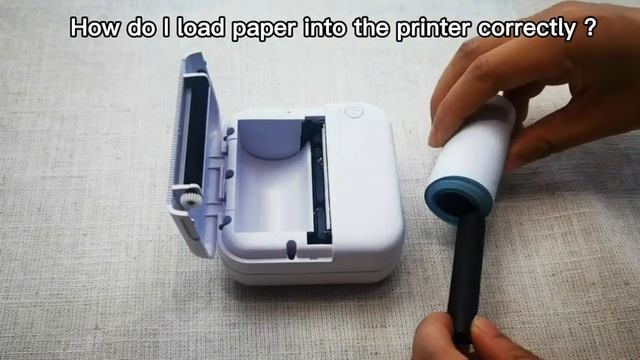 Mini Pocket Printer Wireless Inkless Pocket Printer For IOS Android Smartphones смотреть онлайн