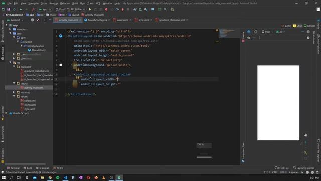 Gradient Statusbar & Toolbar in Android смотреть онлайн
