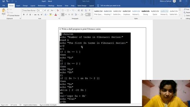 Expt-2 Shell Programming смотреть онлайн