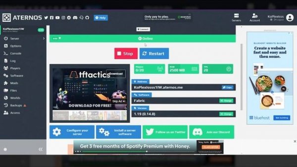 Simple Voice Chat Setup 1.19 How To Install On Aternos Server- Hermitcraft Voice Chat