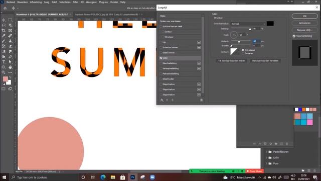 laagstijlen effecten in Photoshop смотреть онлайн