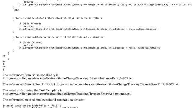 Code Review: Entity Framework 6.0.2 - Performance of Auditable Change Tracking Part 1 of 2 смотреть онлайн