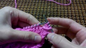 Узор спицами Дорожки.