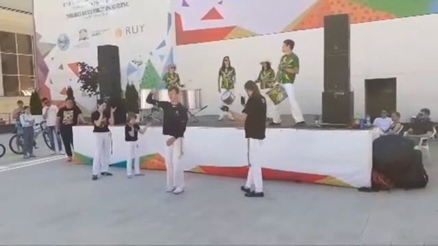 Фестиваль Студенческая Весна 2019 Ставрополь, танец Капуэро и барабанщики, студвесна смотреть онлайн