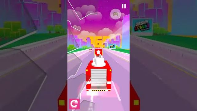 Dashy Crashy Turbo || World Record 700+ Score || Android Gameplay смотреть онлайн