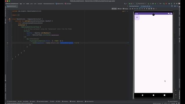 Android Moderno desde Cero | Jetpack Compose con Material Design 3 | FAB y Lambda смотреть онлайн