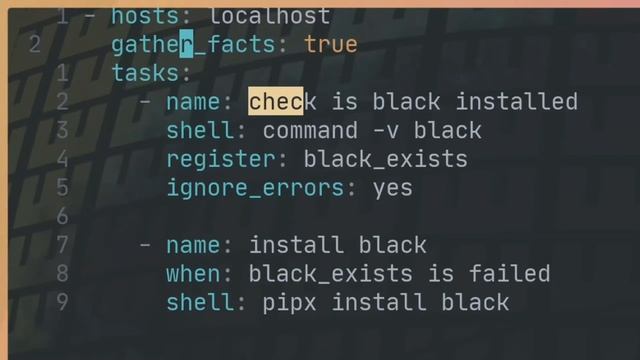 Install package only if its missing | ansible смотреть онлайн
