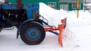 Отвал универсальный, усиленный (2-х сторонний)  на трактор МТЗ 80/82 МОДЕРНИЗИРОВАННЫЙ. часть 1