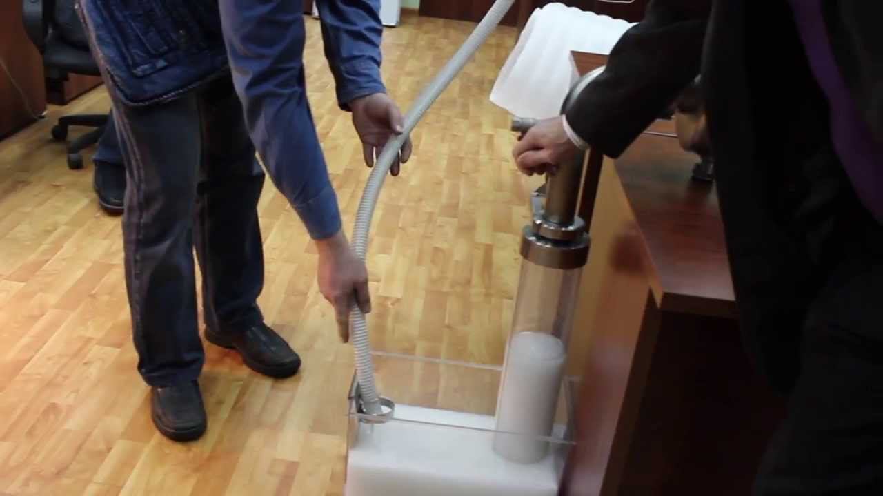 Насос для перекачивания слабовязких продуктов. Глицерин. foodpumps.ru смотреть онлайн