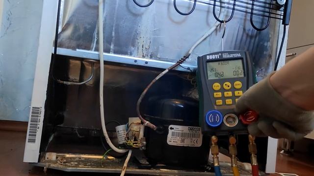 Замена компрессора в морозильнике. смотреть онлайн