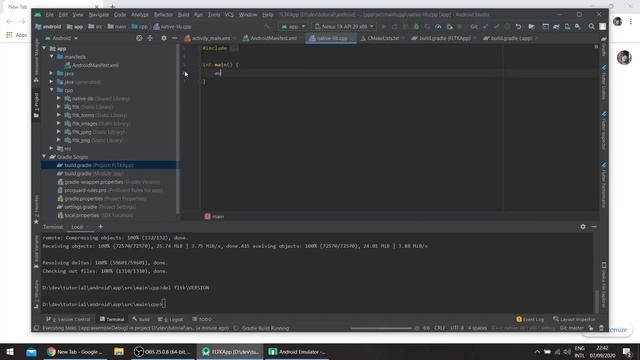 Using FLTK (C++) on Android смотреть онлайн