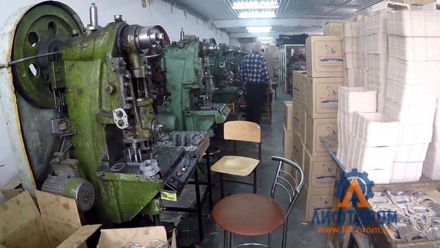 Установка монтаж грузового подъемника на производстве, часть 2 - ЛИФТПРОМ смотреть онлайн
