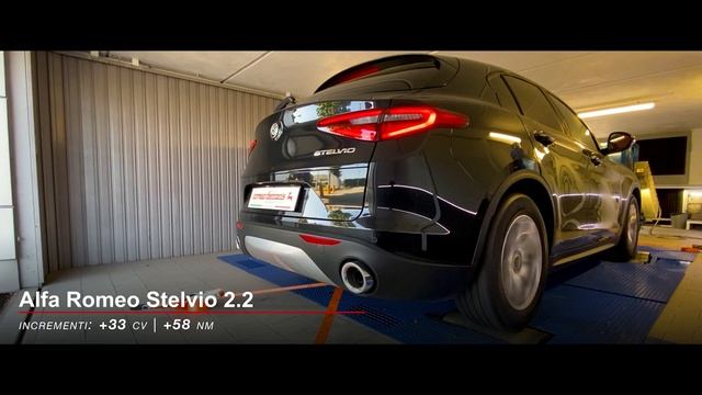 ALFA ROMEO STELVIO 2.2 D ? | + 33 cv | + 58 nm | ROMEO FERRARIS смотреть онлайн
