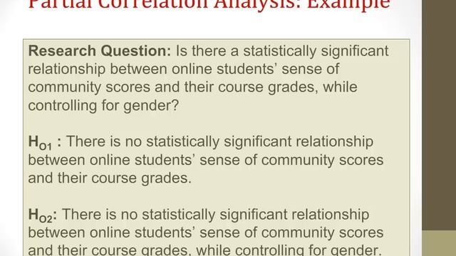 Partial Correlation Tutorial смотреть онлайн