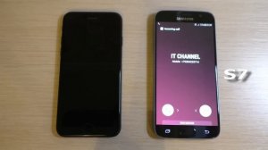 12 iPhones vs 12 Samsung Galaxy Incoming Calls
