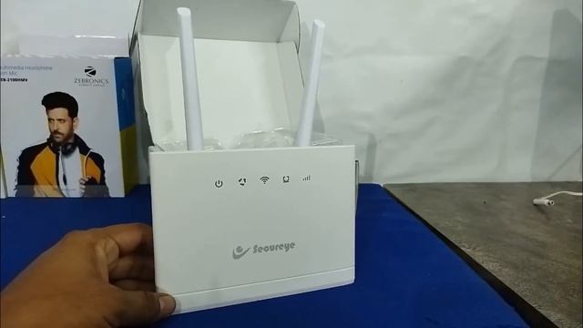 Cheapest 4G Router With SIM Card Slot |Secureye 4G 300Mbps WiFi 4G LTE Router | 4G SIM Router