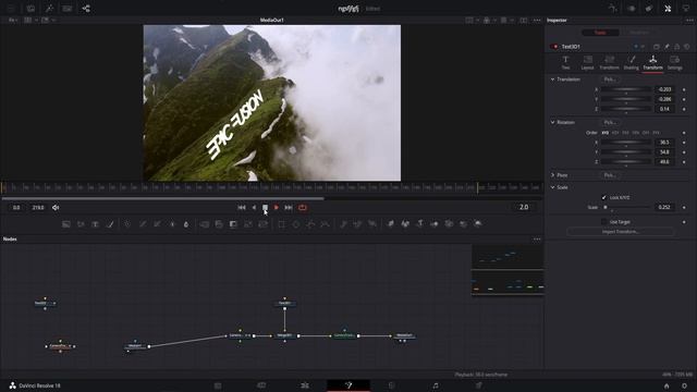 3D Камера трекер в Davinci Resolve\3D Camera Tracker in Davinci Resolve. смотреть онлайн
