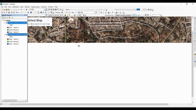 ArcGIS Tutorial 20 | Geo-referencing | Image Superimposition | Superimpose Image on Google Image смотреть онлайн