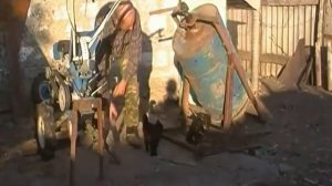 Самодельная бетономешалка с приводом от мотоблока