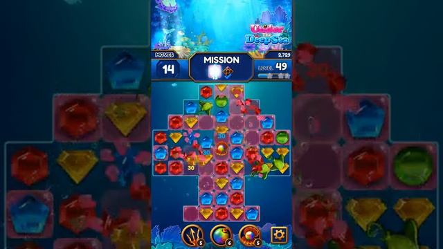 Under the Deep Sea: Jewel Match3 Puzzle смотреть онлайн