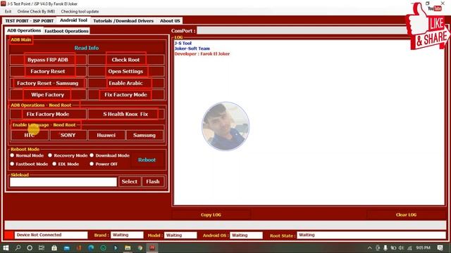 J S Test Point/isp Point /ufs Point V4.0 | Js Testpoint Isp Pinout | Software Guide