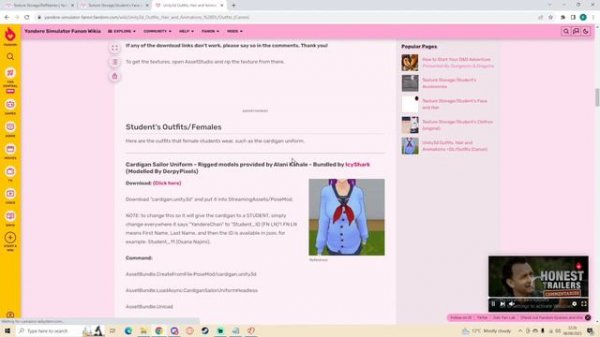 How I Made My OC In Yandere Simulator!