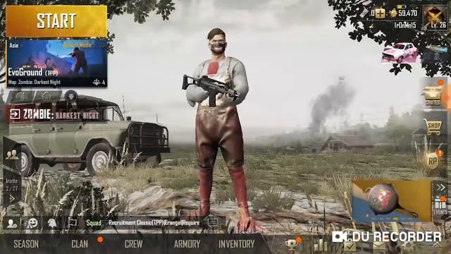 PUBG MOBILE | The Darkest Night | Zombie Attack | #40 Kills| смотреть онлайн