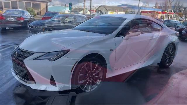 2019 Lexus RC 300 F SPORT Whatcom Seattle snohomish Tacoma scagit смотреть онлайн
