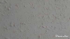 Декоративная штукатурка картушным пистолетом.